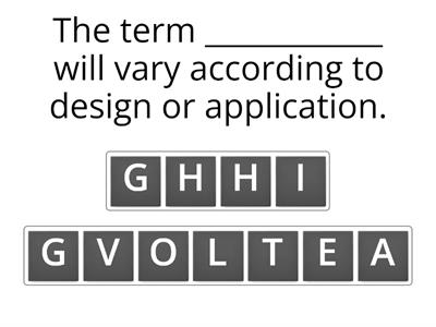 VOCABULARY REVISION IPC 