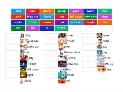 Irregular Past Verbs 4