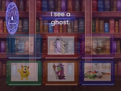 MẦM REVIEW HALLOWEEN ghost, monster, witch