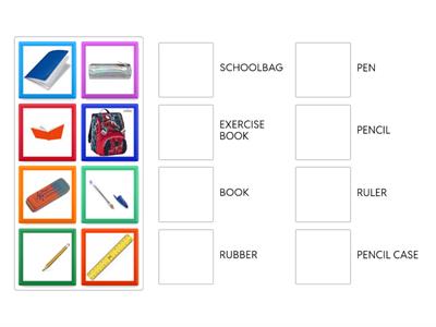 SCHOOL OBJECTS classe 1^