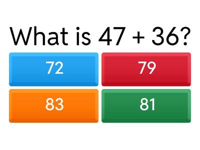 Double Digit Addition with Regrouping