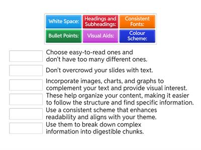 Features of Text - Presentations