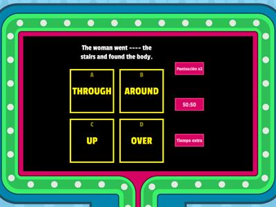 Prepositions of movement