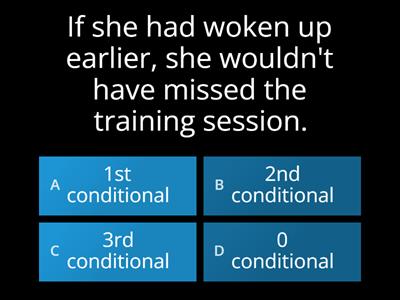 Conditionals Quiz