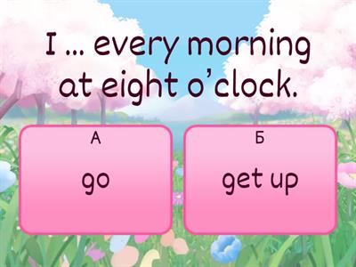 GI A1+ U4. Daily routines