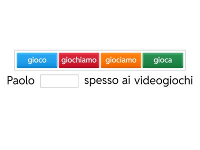 Italian Regular ARE verbs Page 7