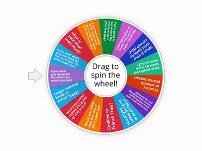 AR Spin the Wheel Icebreaker!