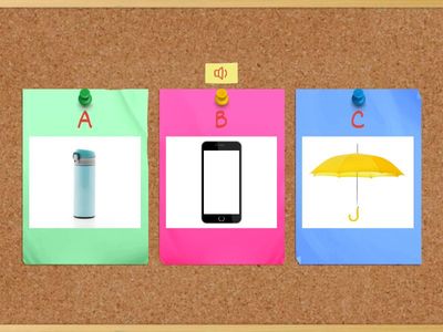 U4 耳聰目明：請聽音檔，選出正確的答案