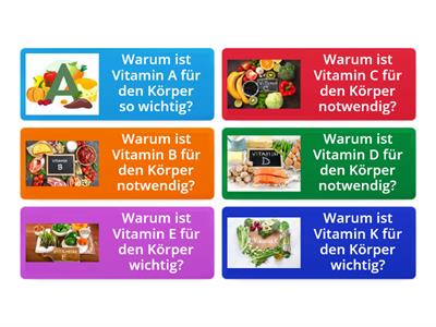 D9. 3A_5d (II) (AH) Vitamintest. Warum sind Vitamine so wichtig?