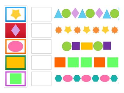 Shape PATTERN - Preschool