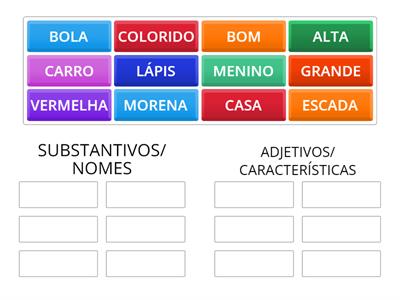 SUBSTANTIVOS E ADJETIVOS MAITÊ