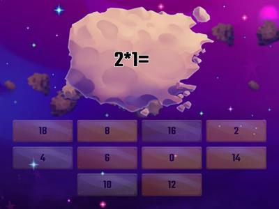 Таблица умножения на 2