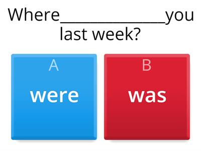 Was/were