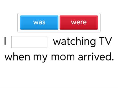 2º ESO past continuous