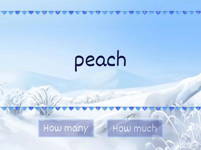 How many and How much 