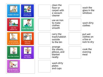 HOUSEHOLD CHORES_Definitions