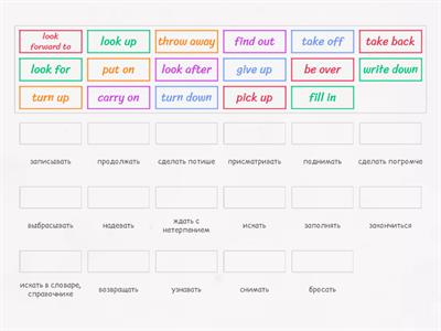 EF pre 11B phrasal verbs