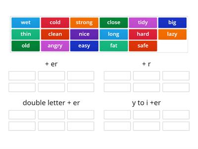 Prepare 5 NUS. Unit 17. Comparatives