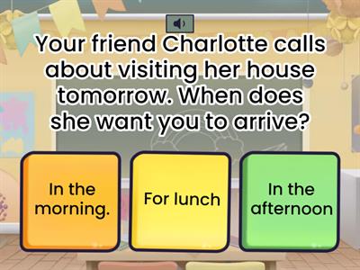 Aptis General Listening Test 2 - Part 1