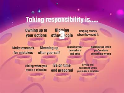 Taking Responsibility 