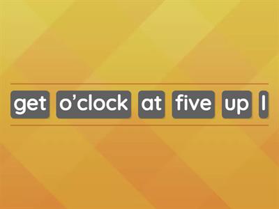 Chapter 3: My Daily Routine 