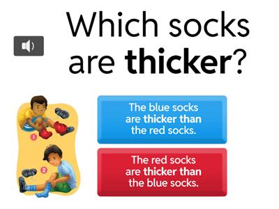 Everybody Up 3 Unit 5 Lesson 2, page 46, Part B.(Comparative Adjectives)