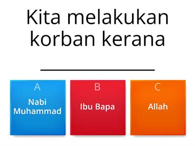 Ibadah korban prasekolah