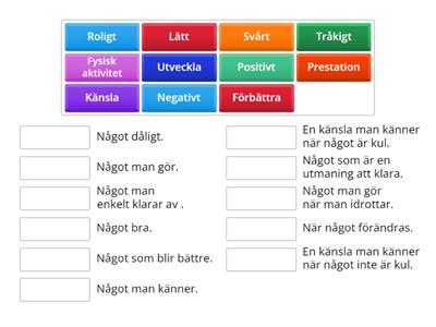 HÄLSA - BESKRIVANDE BEGERPP