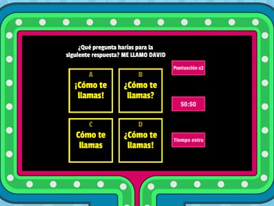 Signos de interrogación y exclamación