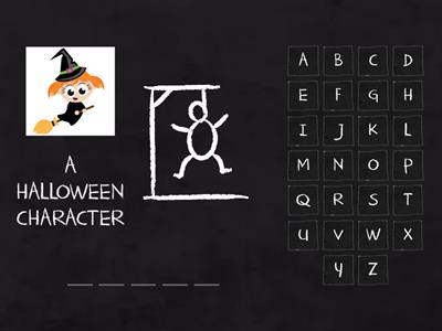 HALLOWEEN HANGMAN