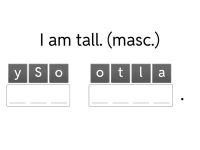 Year 8 Spanish - Physical Descriptions of People