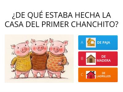  Cuento "Los tres chanchitos"