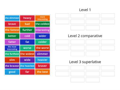 Adjective groups kl5