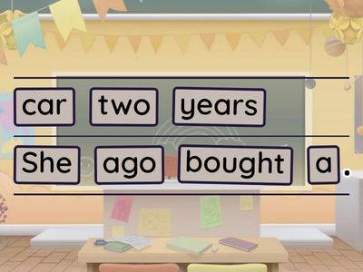 Past Simple - word order