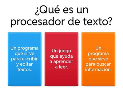 Procesadores de Texto y Motores de Búsqueda