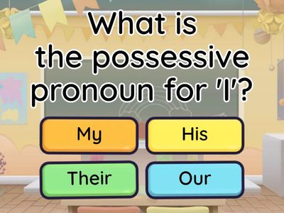 Revisions: Possessive Pronouns and Family Quiz