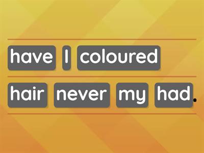 have/get smth done WW3