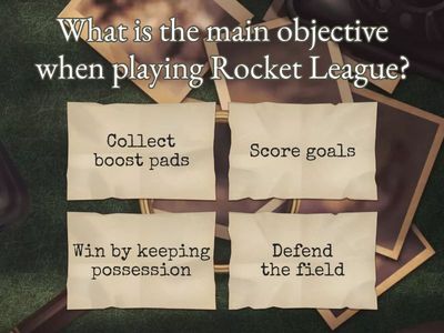 Rocket League quiz by London Centre of English Wlodawa