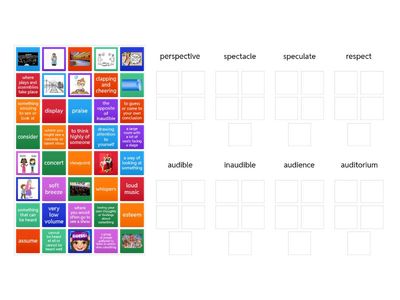 Root Vocabulary -spect- & -audi- 