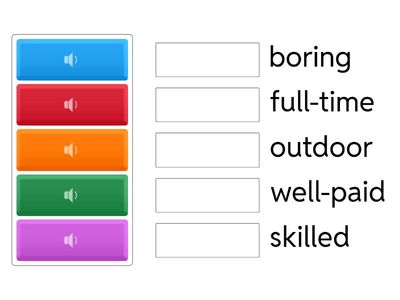 Gateway to the world A1 adjectives jobs