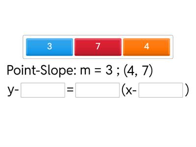 Basic Point-Slope & Slope-Intercept Form