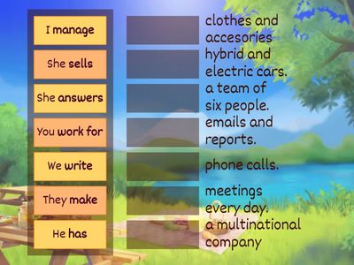 GRAMMAR AND VOCABULARY REVISION: MY JOB