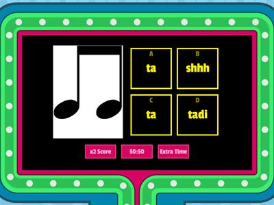 Sight Singing Grade 1 Quiz