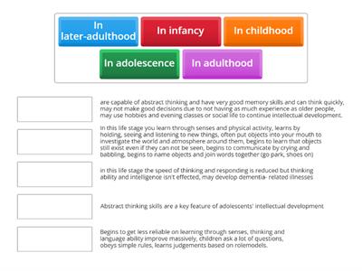 Intellectual development