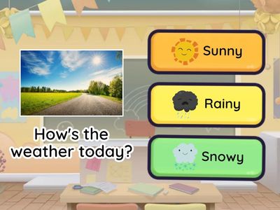 How's the weather? YL