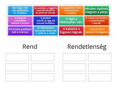 Rend-Rendetlenség