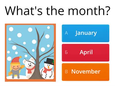 Months of the year