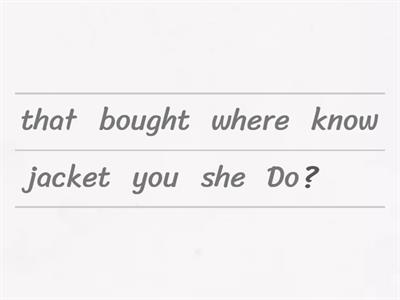 Indirect questions New Password B2 