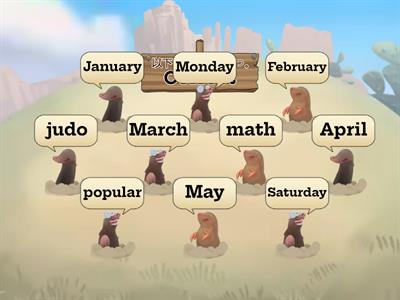 Month of the year