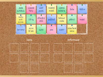 Data a informace